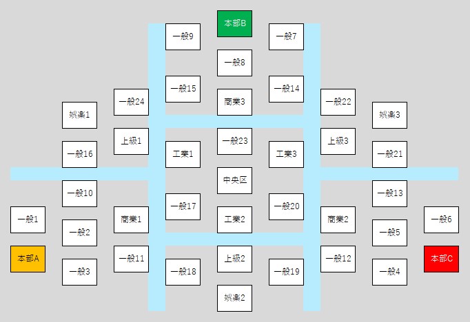 おねがい社長 紹介バトル マップ